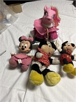 Used Mickey Mouse, Minnie, mouse, and My Little