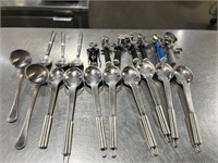 Lot of Stainless Spoons/ Scoops