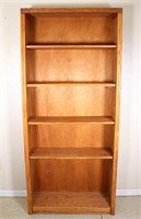 Oak Veneer Bookshelf