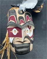 West Coast Native Warrior Mask
