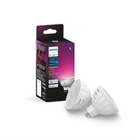 Philips Hue MR16 Smart LED Bulb White  AND AMBIANC