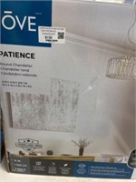 Ove patience . Round chandelier . 41.8x 41.8x 206