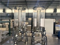Lot of Stainless Dispensers