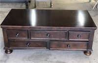 Very Nice Large Wooden Coffee Table