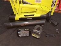 RYOBI Cordless Battery Leaf Blower/Sweeper