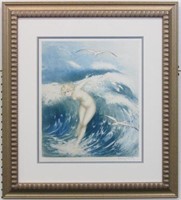 WAVE GICLEE BY LOUIS ICART