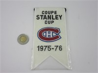 Bannière Coupe Stanley 1975-76 Centenaire,