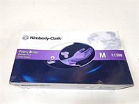 NEW Kimberly-Clark Purple Nitrile Gloves (M)