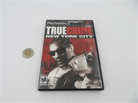 True Crime New York City , jeu de Playstation 2