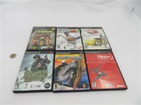 6 jeux pour Playstation 2 dont Cool Boarders