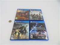 4 jeux pour Playstation 4 dont Titanfall 2