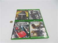 4 jeux pour Xbox One dont Screamride