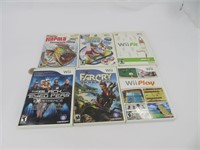6 jeux pour Nintendo Wii dont Far Cry