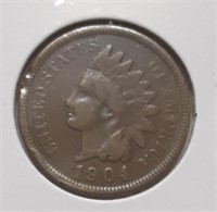 INDIAN HEAD CENT 1904-P