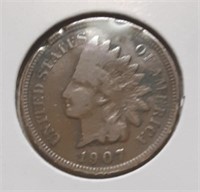 INDIAN HEAD CENT 1907-P