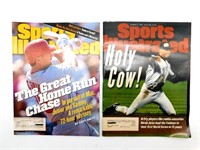 1996 1998 SPORTS ILLUSTRATED MARK MCGWIRE AND DERE
