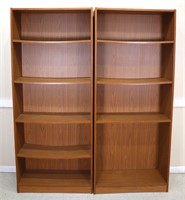 Pr. Pressboard Bookshelves