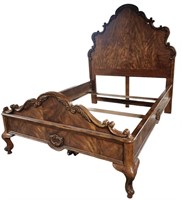 Drexel Heritage Queen Size Wood Bed