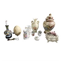 Group of Porcelain Accessories