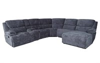Lifesmart 6-Pc. Sectional Sofa Chaise and Console