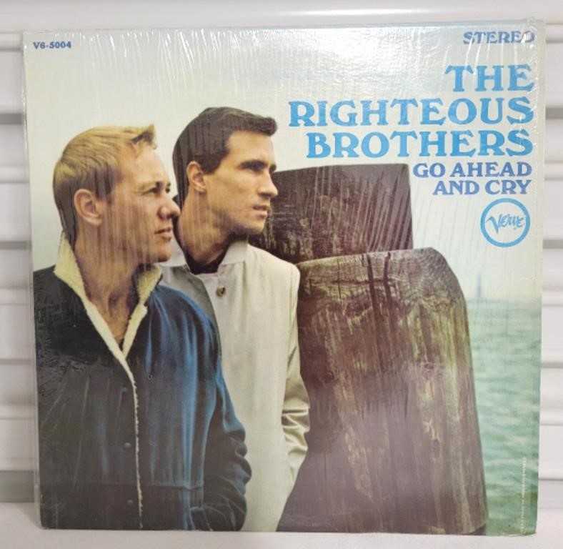 GO AHEAD AND CRY LP THE RIGHTEOUS BROTHERS