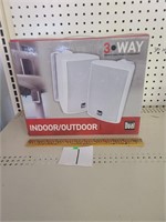 Indoor/Outdoor 3 way speakers.