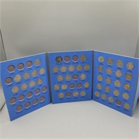 JEFFERSON NICKEL COLLECTORS BOOK WITH COINS
