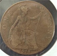 1918 foreign coin