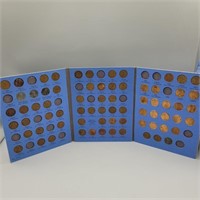 LINCOLN HEAD CENT COLLECTION BOOK WITH COINS 1941