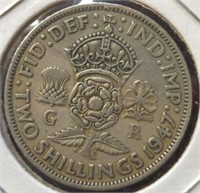 1947 two shilling