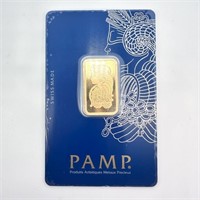 10 gram Fine Gold Bar Lady Fortuna- Pamp Suisse