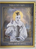 21 X 17 AUTOGRAPHED OF PUDDLES PITY PARTY