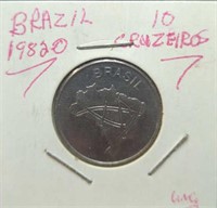 Uncirculated 1982 Brazilian coin
