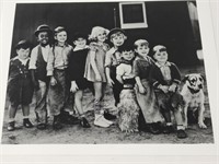 THE LITTLE RASCALS OF OUR GANG PHOTO
