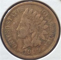 1909 Indian head penny