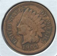 1903 Indian head, penny