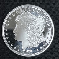 1 oz Silver Round - Morgan Dollar Design