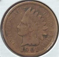 1901 Indian head penny