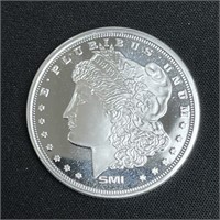 1 oz Silver Round - Morgan Dollar Design