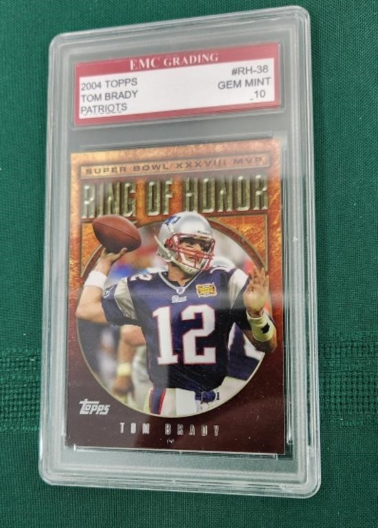 Tom Brady graded card