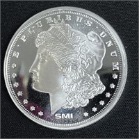 1 oz Silver Round - Morgan Dollar Design