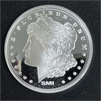 1 oz Silver Round - Morgan Dollar Design