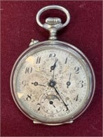 Antique JH Hasler & Fils Pocket Watch