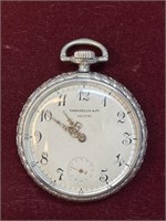 Geneva Patek Philippe & co Silver Pocket Watch