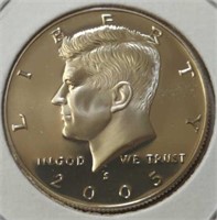 Proof 2005 S. Kennedy half dollar