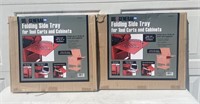 FOLDING SIDE TRAYS FOR TOOLBOX