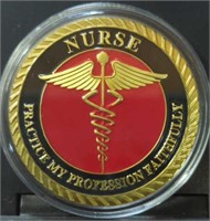 Nurse challenge coin