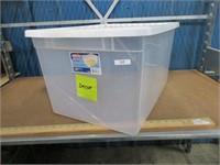 Sterilite container 66gal with lid no cracks