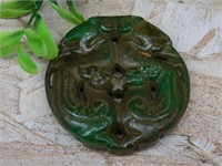 CARVED JADE ROCK STONE LAPIDARY SPECIMEN