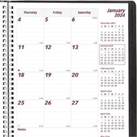 Brownline 2024 Essential Monthly Planner, 16 Month